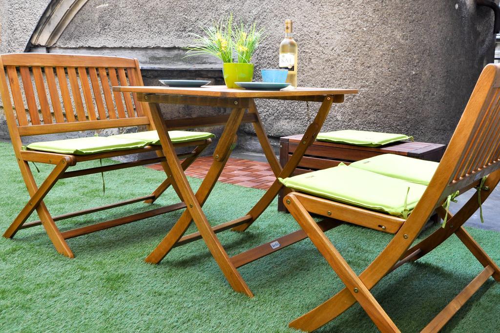 Exclusive Colourful Flat In The City Budapest Rum bild