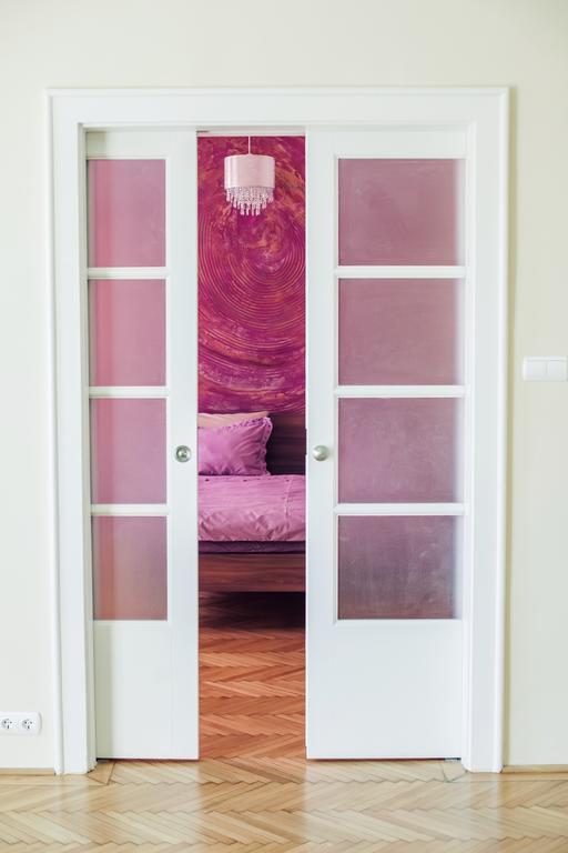 Exclusive Colourful Flat In The City Budapest Rum bild